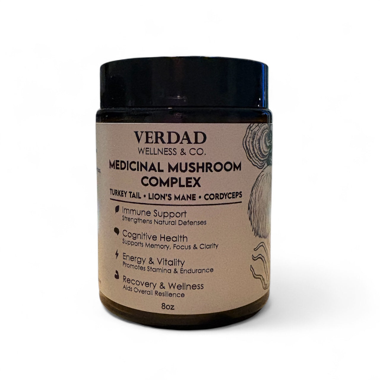 Medicinal Mushroom Complex Capsules